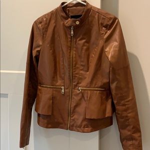 Steve Madden brown leather jacket